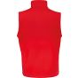 Result Mens printable softshell bodywarmer red/black