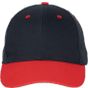 K-up Casquette - 6 panneaux navy/red