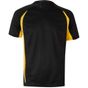 Velilla Tee-shirt technique bicolore black/yellow