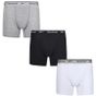 Reebok Men´s Medium Sports Trunk - Ainslie (3 Pair Pack) black/white/grey_marl