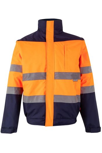 Image produit Blouson matelassé 2 en 1 haute visibilité