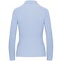 kariban Polo manches longues femme sky_blue