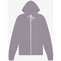 Bella Unisex sponge fleece full-zip hoodie storm