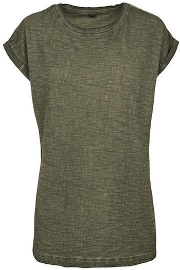 Image produit Ladies Spray Dye Extended Shoulder Tee