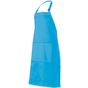 Velilla Tablier à bavette avec poche turquoise
