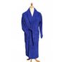A&R Bathrobe Shawl Collar true_blue