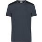James&Nicholson Men´s Workwear T-Shirt -STRONG- carbon/black