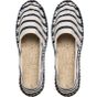 Kariban Espadrilles unisexe Made in France natural/navy_stripe