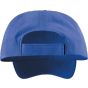 Result Memphis Brushed Cotton Low Profile Sandwich Peak Cap royal/white