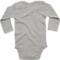 Babybugz Baby long sleeve bodysuit heather_grey_melange