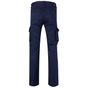 Velilla Pantalon multipoches en coton stretch navy