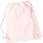Westford Mill Sac de Gym en coton pastel_pink/white