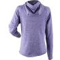 Tombo Ladies' running hoodie purple_marl