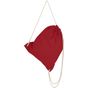 SG Accessories - Bags Cotton Drawstring Backpack red