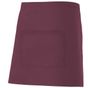 Velilla Tablier mi-long garnet