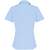 Premier Chemise poepline stretch en coton manches courtes pour femme pale_blue