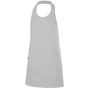 Velilla Tablier à bavette boutonné court light_grey