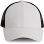 K-up Casquette Trucker - 6 panneaux white/black