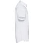 Russell Chemise Oxford cintrée manches courtes homme white