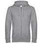 B&C Collection B&C King Zipped Hood_° - heather_grey - M