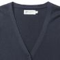 Russell Cardigan col V femme french navy