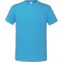 fruit of the loom Iconic 195 ringspun premium T azure blue