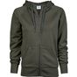 Tee Jays Ladies Hooded Zip Sweat deep_green