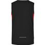 James&Nicholson Men's Running Tank black/red