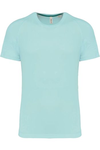 T-shirt de sport à col rond recyclé homme