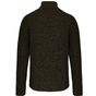 Kariban Veste zippée chinée homme dark_khaki_melange