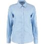 Kustom Kit Workwear Oxford Shirt Long Sleeve Light blue