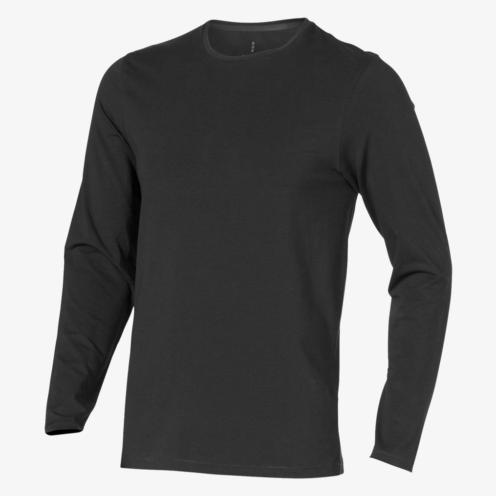 T-shirt bio manches longues pour hommes Ponoka Elevate