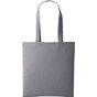 Nutshell Sac de courses en coton avec anses longues slate_grey
