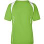 James&Nicholson Ladies' Running-T lime_green/white