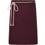karlowsky Waist Apron New-Nature Sustainable GRS Aubergine