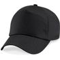 Beechfield Casquette Original 5 panneaux  black