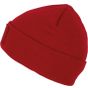 K-up Bonnet recyclé avec patch et doublure Thinsulate™ red
