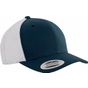 K-up Casquette Trucker modèle rétro - 6 panneaux navy/white