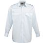 Premier Chemise pilote à manches longues pour homme light_blue