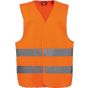WK Designed To Work Gilet de visibilité enfant hi_viz_orange