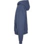 Build Your Brand Ultra Heavy Zip Hoody Vintage blue
