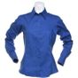 kustom kit Ladies Corporate Oxford Blouse LS royal
