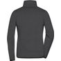 James&Nicholson Ladies´ Fleece Jacket dark_melange/black