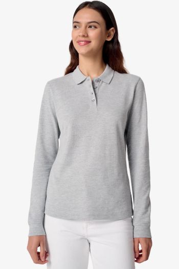 Image produit Polo piqué LSL femme 200