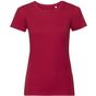 Russell-pure-organic Ladies' Pure Organic T classic_red
