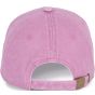 K-up Casquette vintage effet déchiré - 6 panneaux washed_dark_pink