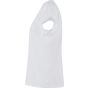 New Morning Studios Ladies regular extended shoulder tee white