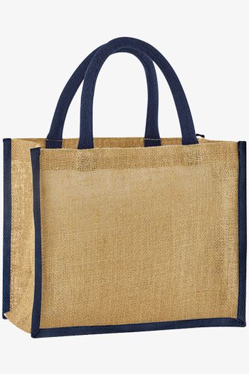 Image produit Tote bag midi en jute amidonné naturel