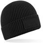 Beechfield Bonnet tendance à patch black