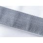 Russell Chemise contrastée à chevrons cintrée manches longues homme white/silver/convoy_grey